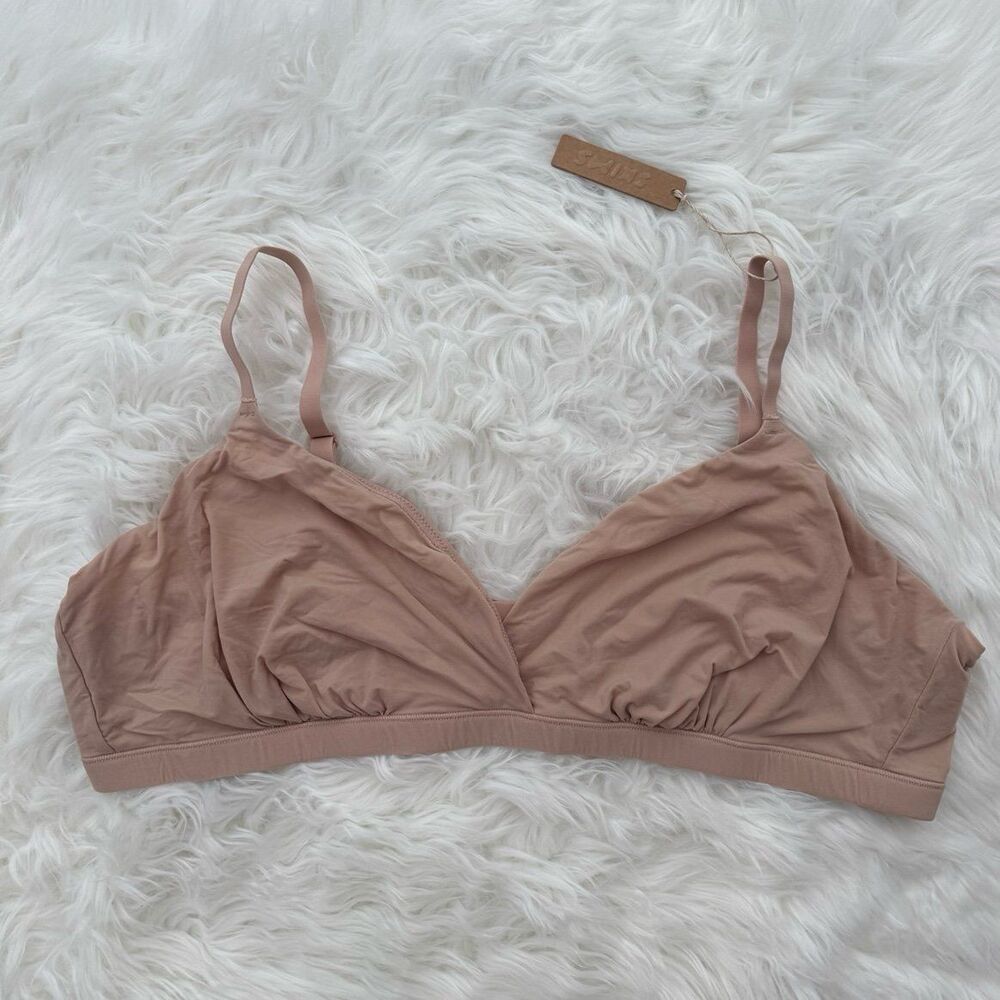Skims Fits Everybody Crossover Bralette Mica Size 4X